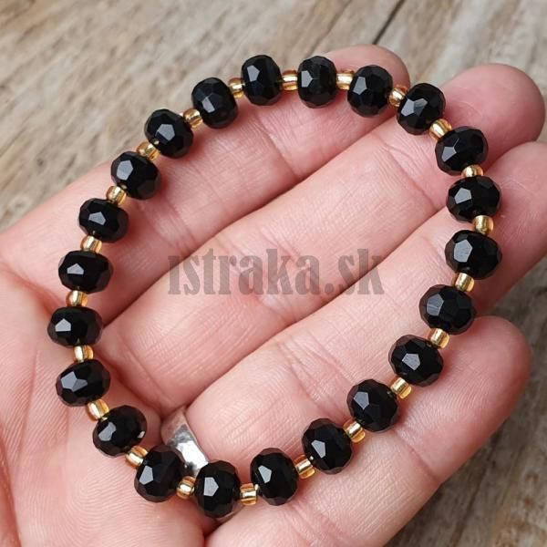 naramok-z-mineralu-onyx-rondelky-6x8mm-s-rokajlom-elasticky-damsky-cierny-leskly