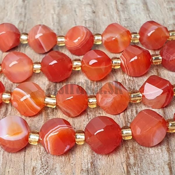 Sardonyx korlky 8mm twist vbrus polnra